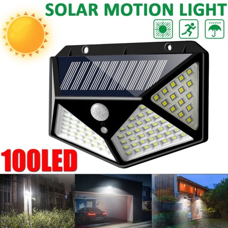 100 LED 4 Surface Solar Light